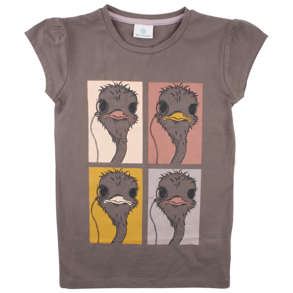 EN FANT Edge SL Top - Charcoal Grey Color