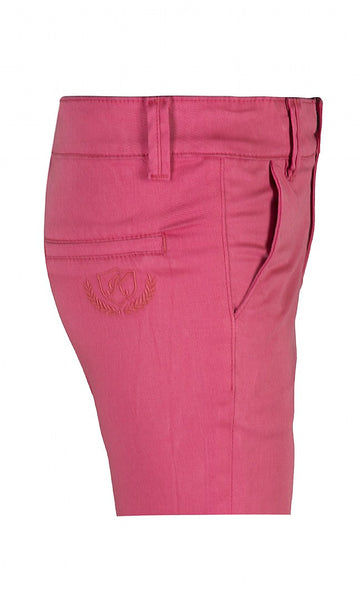 KIDS UP Bale Twill Shorts - Coral Color