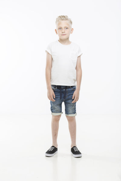 I DIG DENIM Ben Shorts Blue color