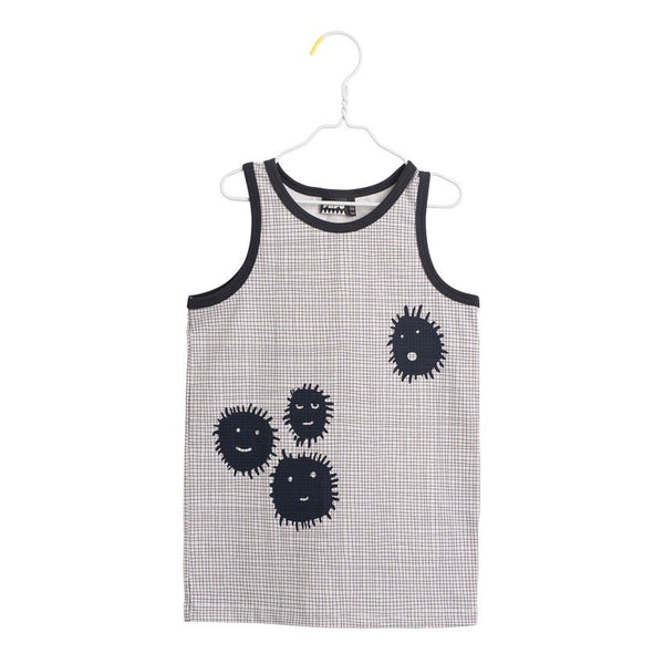 PAPU Burr Top White sand and Charcoal grey color