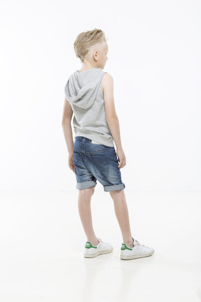 I DIG DENIM Denton Shorts Dark Blue color