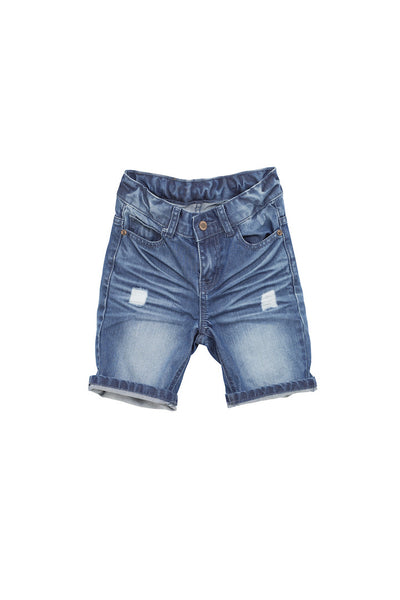 I DIG DENIM Denton Shorts Dark Blue color