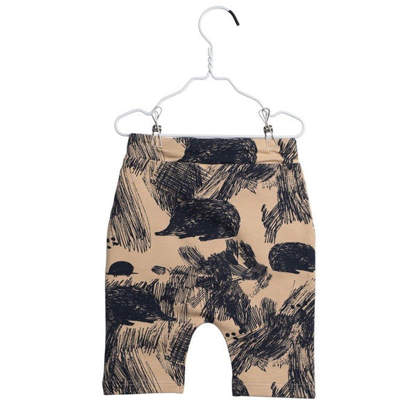 PAPU Hi Hay Baggy Shorts Cardboard and Charcoal color