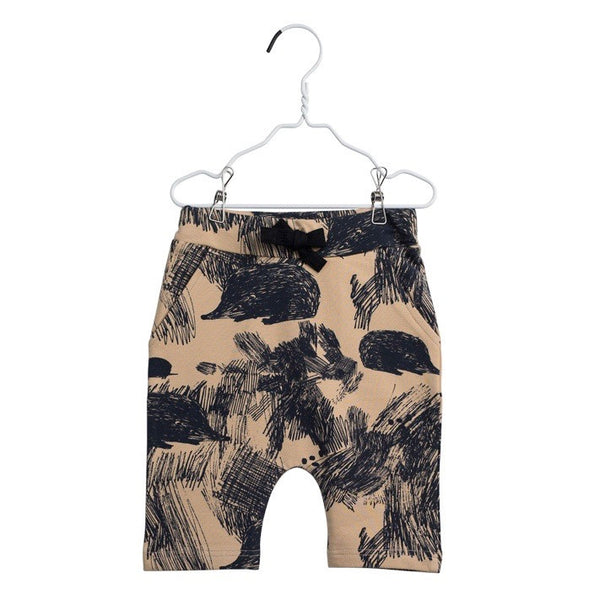 PAPU Hi Hay Baggy Shorts Cardboard and Charcoal color