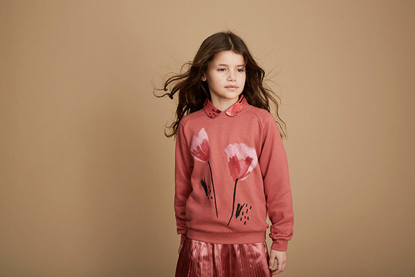 SOFT GALLERY Babs Sweatshirt - Faded Rose Color