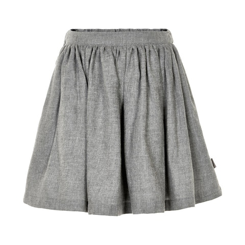 CREAMIE Elvira Skirt Mid Grey Melange