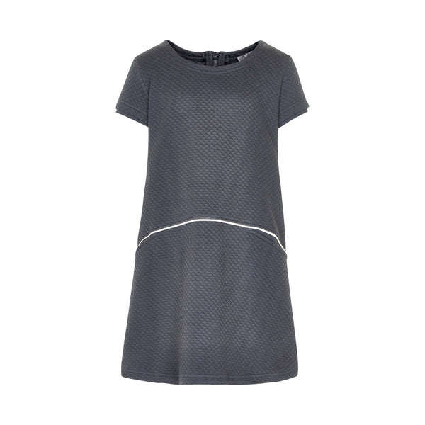 CREAMIE Emma Dress Ebony (Dark Grey)