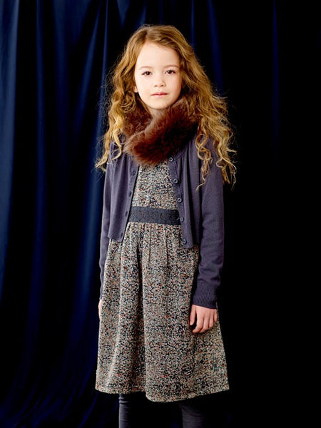 CREAMIE Eris Dress Ebony (Dark Grey)