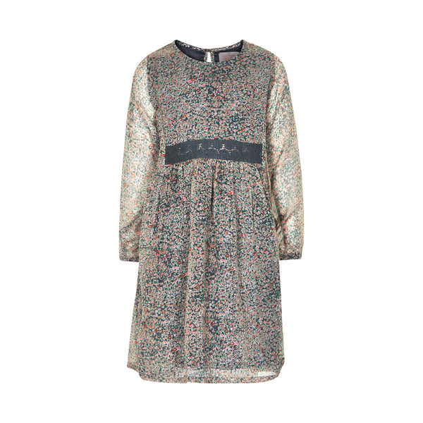 CREAMIE Eris Dress Ebony (Dark Grey)