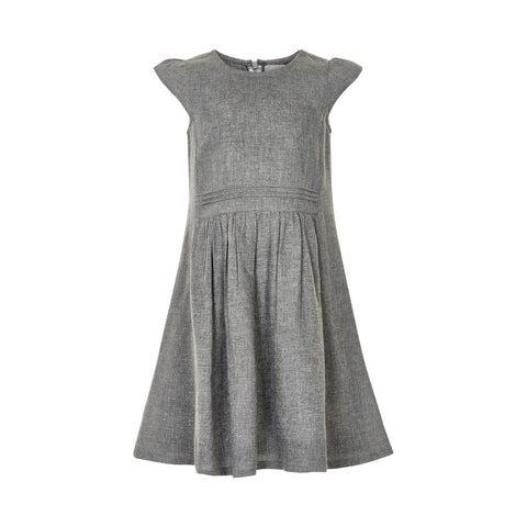 CREAMIE Elvira Dress Mid Grey Melange