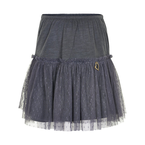 CREAMIE Ea Skirt Ebony (Dark Grey)