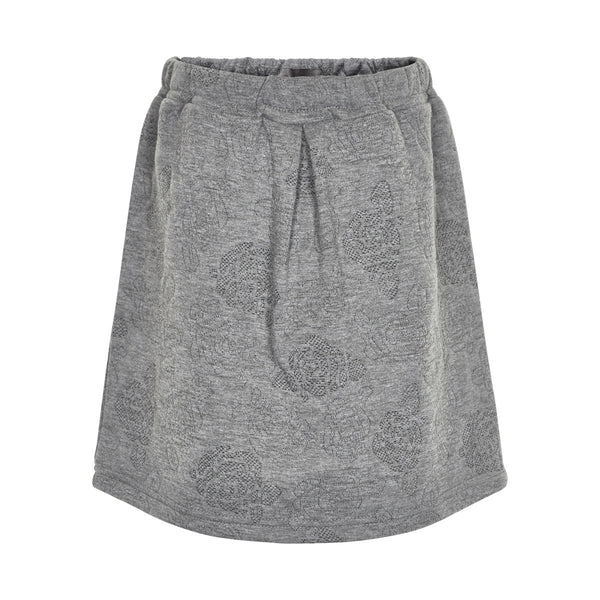 CREAMIE Eliza Skirt Monument Grey