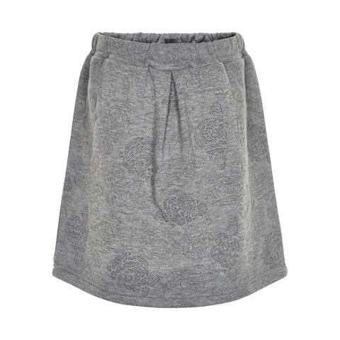 CREAMIE Eliza Skirt Monument Grey