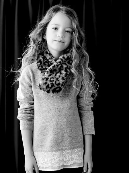 CREAMIE Elsabeth Pullover Light Grey Melange