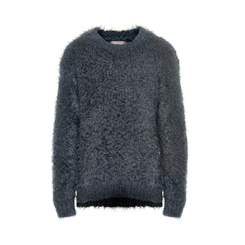 CREAMIE Eda Pullover Ebony (Dark Grey)