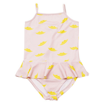 KNAST Lips Swimsuit  - Rose Color
