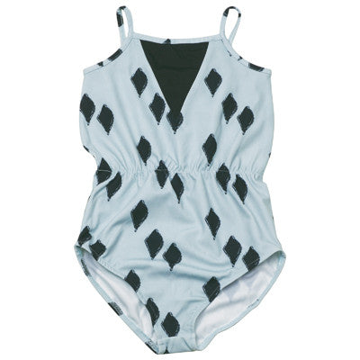 KNAST Harlequin Swimsuit - Jade Green Color