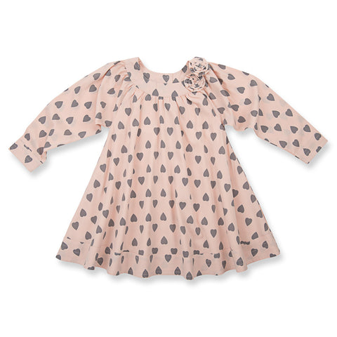 HOW TO KISS A FROG Lanna Dress Powder Heart