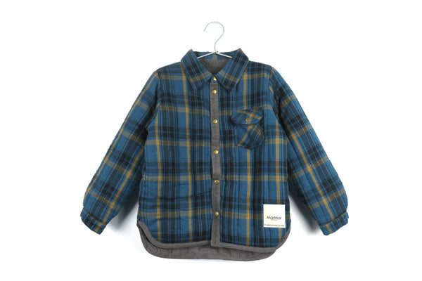 MARMAR Tommy Quilt Shirt Legion Blue Check