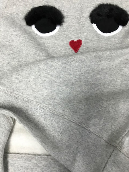 HOW TO KISS A FROG Jumper Popeye Grey