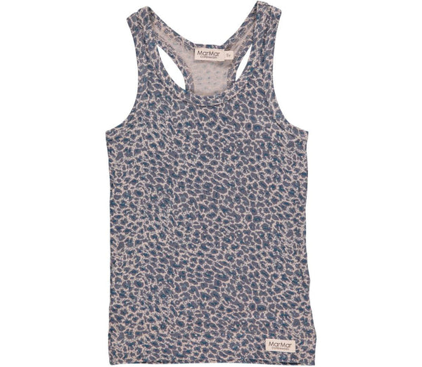 MARMAR Leo Tank Vest Teal Blue color