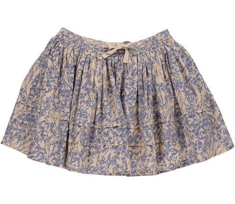 MARMAR Sille Skirt Blue color