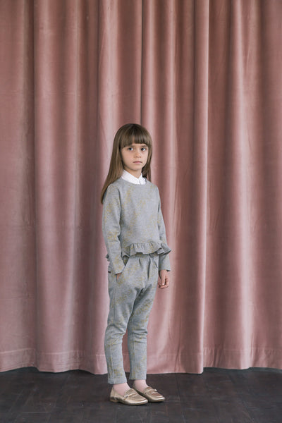 MARMAR Peo Pants Gold Glitter Paint Color