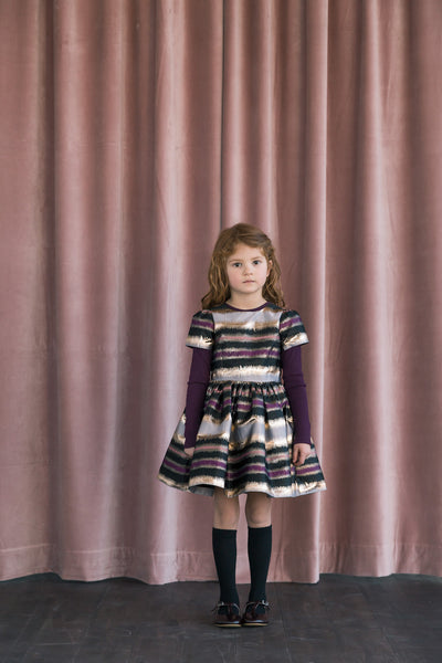 MARMAR Doreen Dress Antique Rose Zig-Zag Color