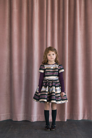 MARMAR Doreen Dress Antique Rose Zig-Zag Color