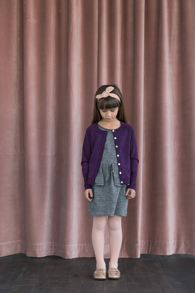 MARMAR Tillie Cardigan Purple Night Color