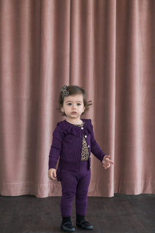 MARMAR Tilda F Cardigan Purple Night Color