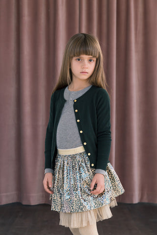 MARMAR Tilda Cardigan Dark Leaf Color