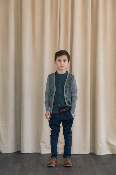 MARMAR Tito Cardigan Grey Melange Color