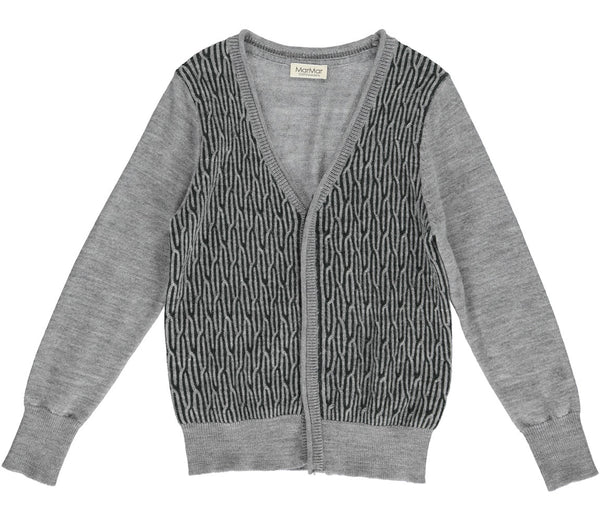 MARMAR Tito Cardigan Grey Melange Color