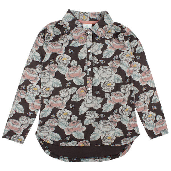 EN FANT Edge LS Shirt - Phantom (Multi-Color)