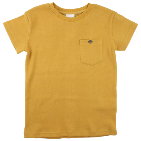 EN FANT Edge SS Top - Golden Spice Color