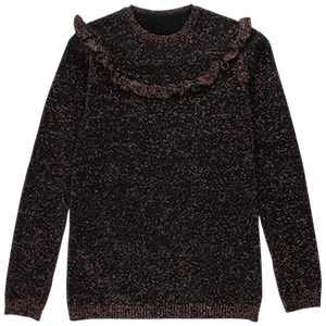 EN FANT Field Knit Cardigan Caviar (Black)