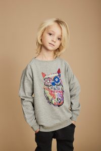 SOFT GALLERY Chaz Sweatshirt - Grey Melange Color