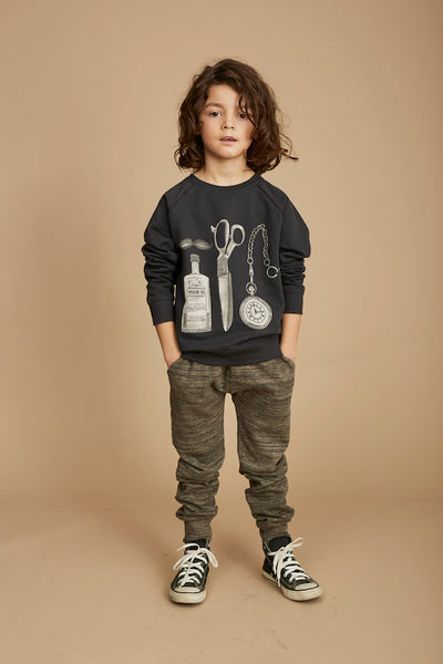 SOFT GALLERY Chaz Sweatshirt - Peat Color