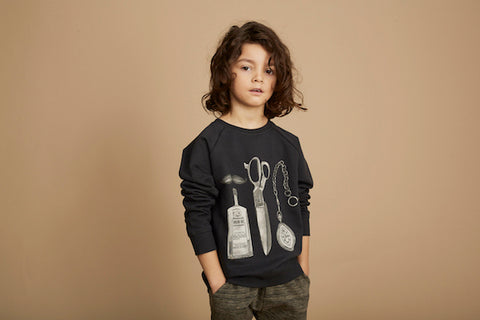 SOFT GALLERY Chaz Sweatshirt - Peat Color