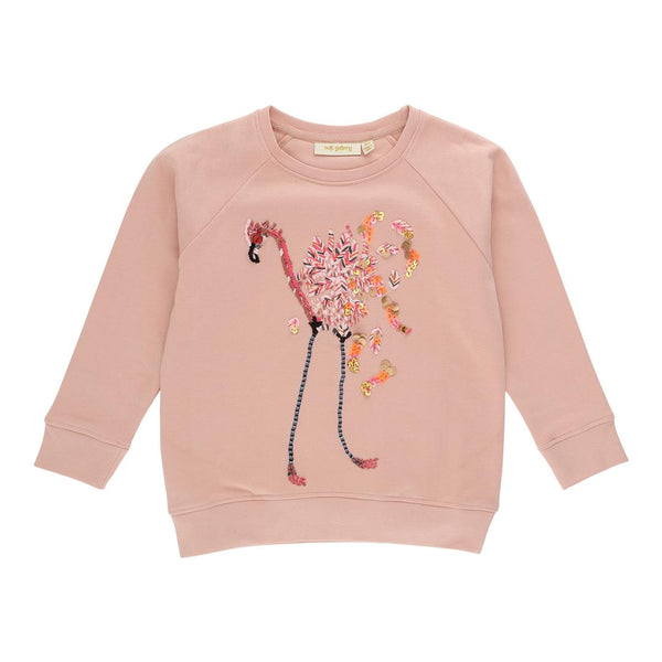 SOFT GALLERY Chaz Sweatshirt Flamingo - Rose Cloud Color