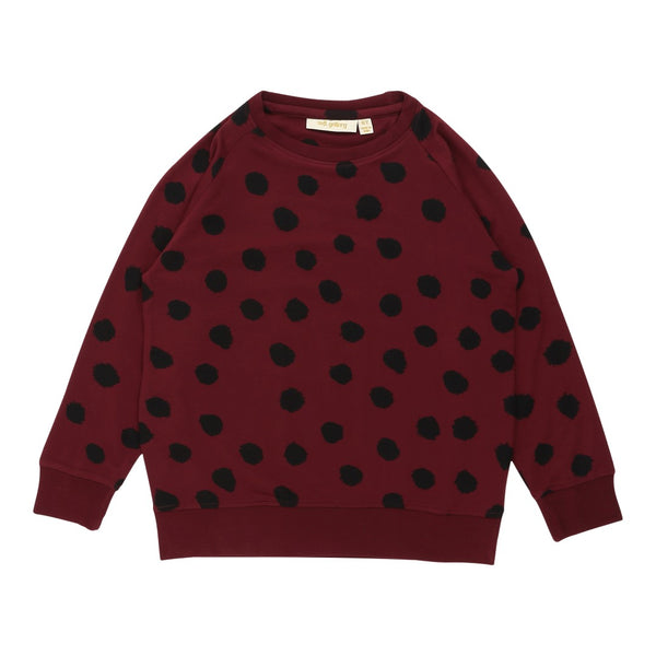 SOFT GALLERY Chaz Light Sweatshirt - Chocolate Truffle Color