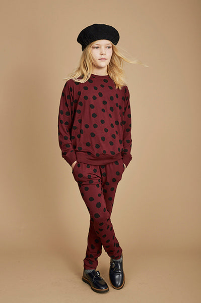 SOFT GALLERY Chaz Light Sweatshirt - Chocolate Truffle Color