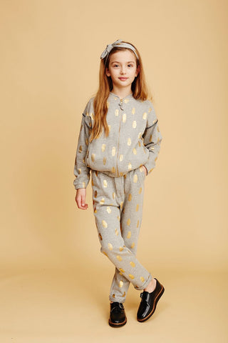 SOFT GALLERY Jossie Sweat Jacket Stone Melange