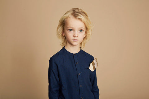 SOFT GALLERY Mason Shirt - Blue Color