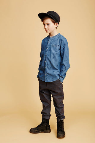 SOFT GALLERY Mason Shirt Blue