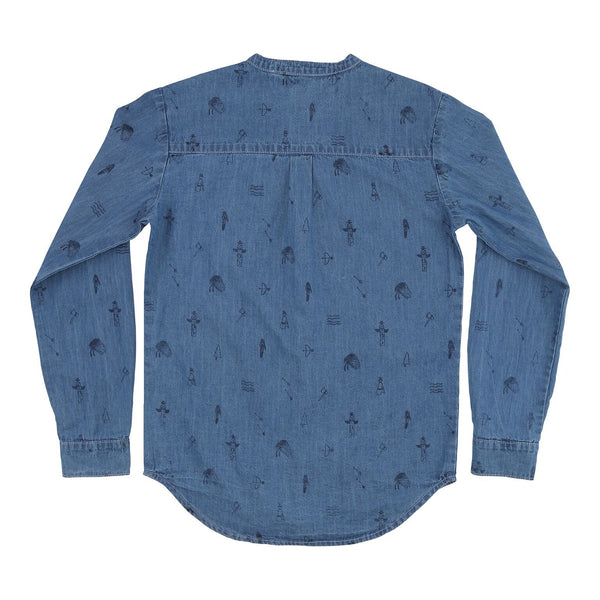 SOFT GALLERY Mason Shirt Blue
