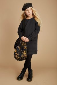 SOFT GALLERY Apple Dress - Blue Graphite Color