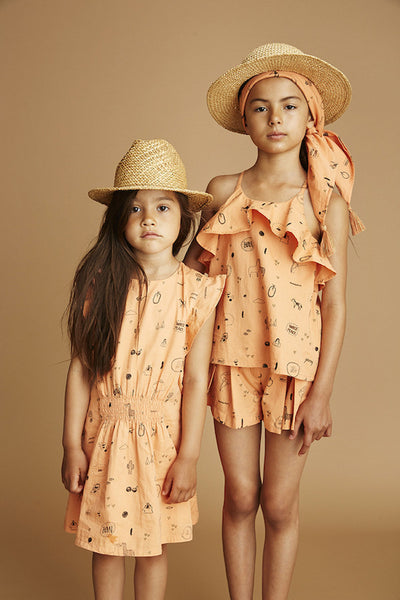 SOFT GALLERY Coralie Dress - Peach Nectar Color