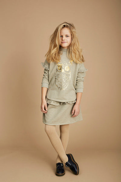 SOFT GALLERY Audra Sweatshirt - Ash Lurex Color